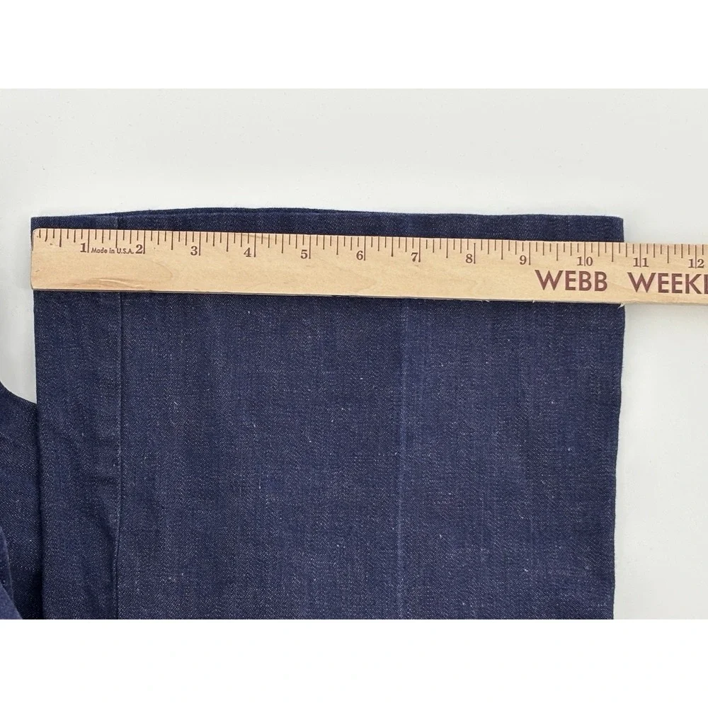 Vintage Sailor Jeans Mens 29x31 Dark Denim Bell Bottom Hippie Seafarer Style USA